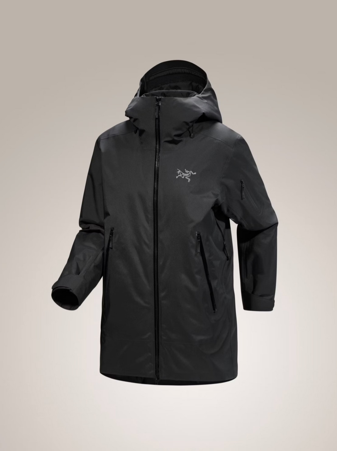 $850 Nwt Arc'teryx Medium Sentinel Insulated Black Jacket Women Ski Snowboard